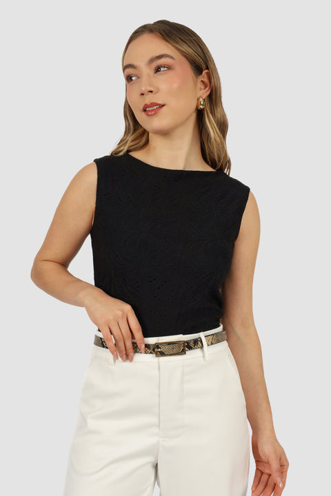 Top Isabel - Negro