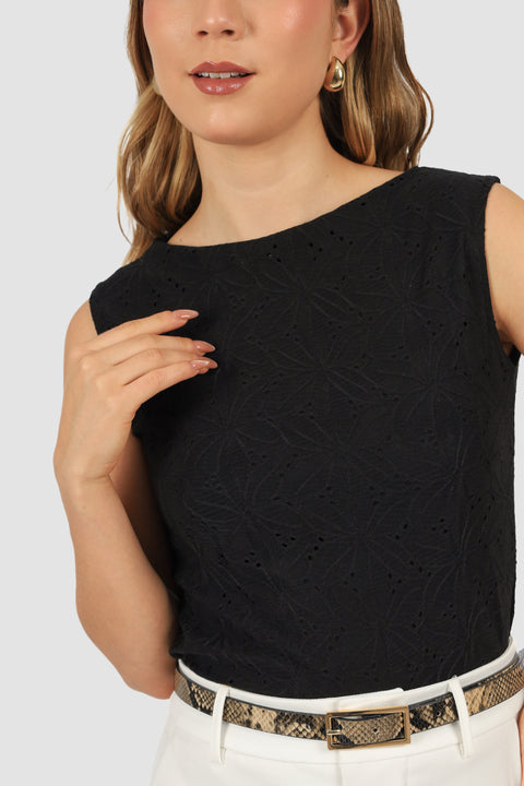 Top Isabel - Negro