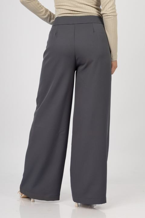 ⁠Pantalón Marbella - Plomo