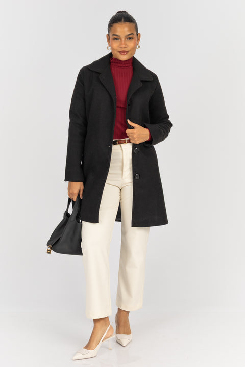 Abrigo Cecil - Negro