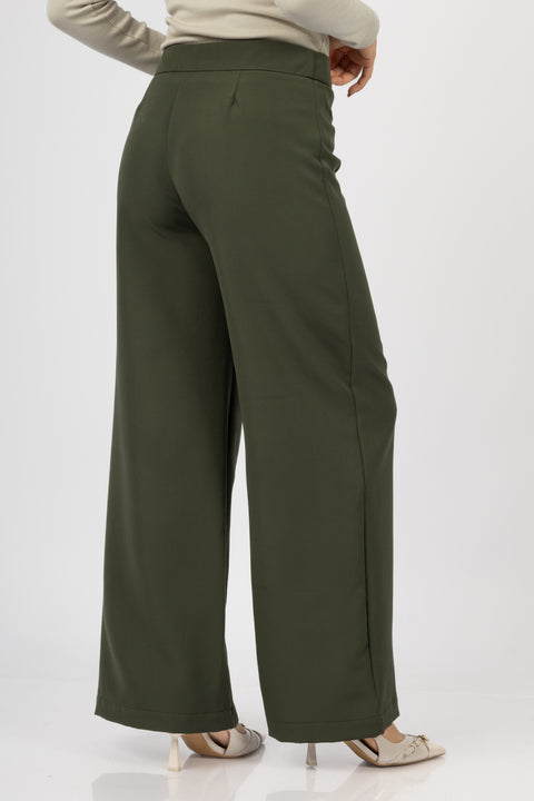 ⁠Pantalón Marbella - Verde olivo